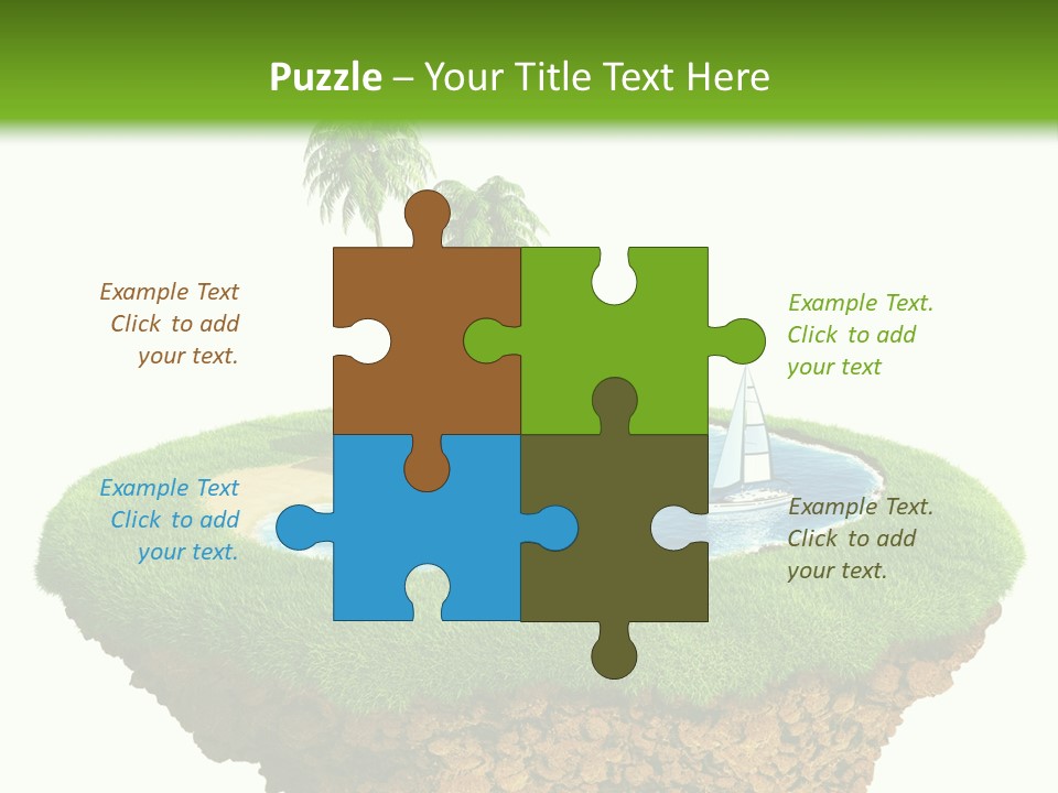 Detailed Summer Sun PowerPoint Template