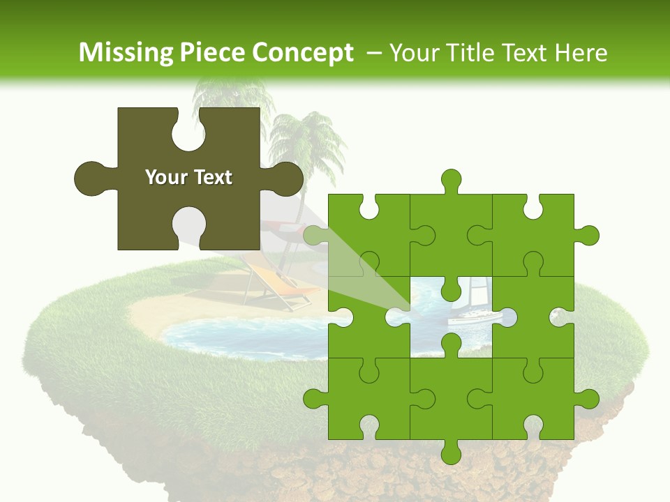 Detailed Summer Sun PowerPoint Template