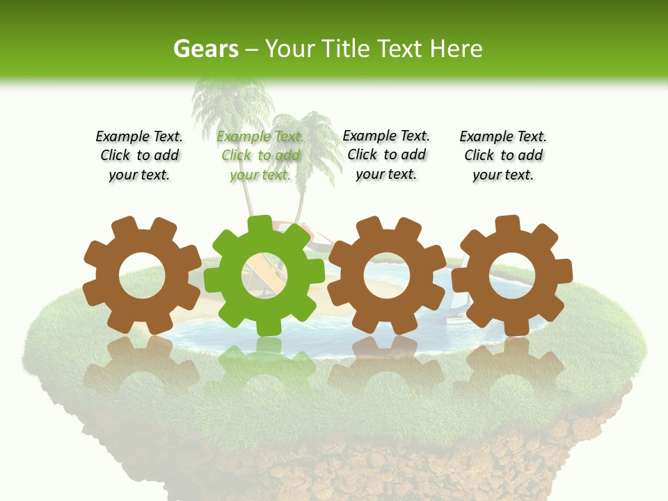 Detailed Summer Sun PowerPoint Template