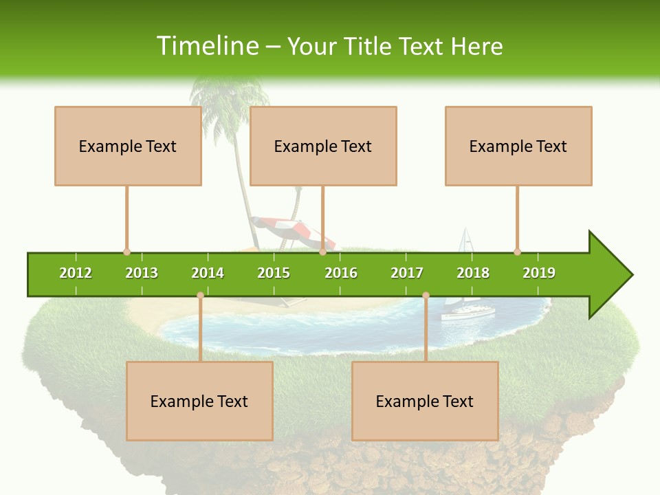 Detailed Summer Sun PowerPoint Template