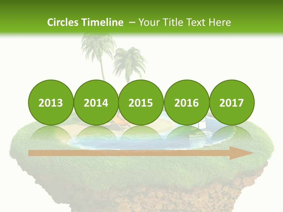 Detailed Summer Sun PowerPoint Template