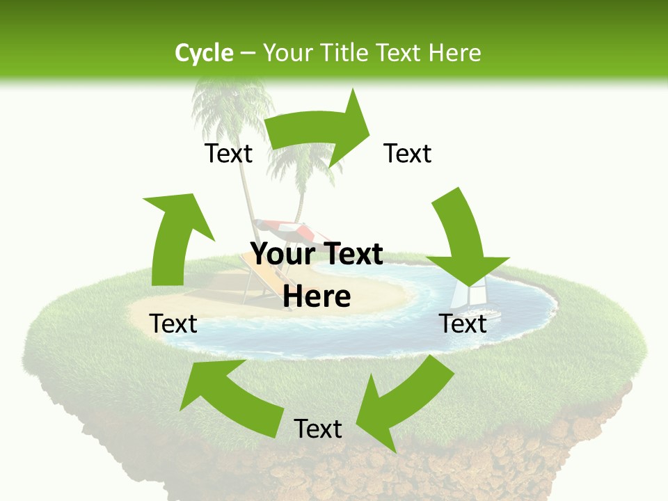 Detailed Summer Sun PowerPoint Template