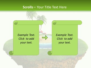 Detailed Summer Sun PowerPoint Template