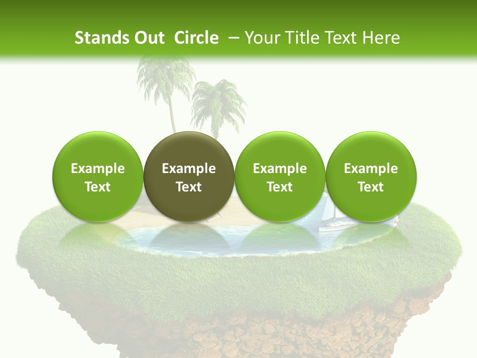 Detailed Summer Sun PowerPoint Template