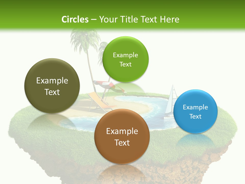 Detailed Summer Sun PowerPoint Template