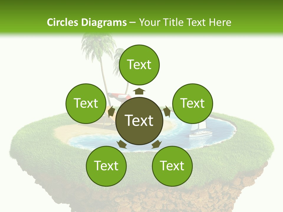 Detailed Summer Sun PowerPoint Template