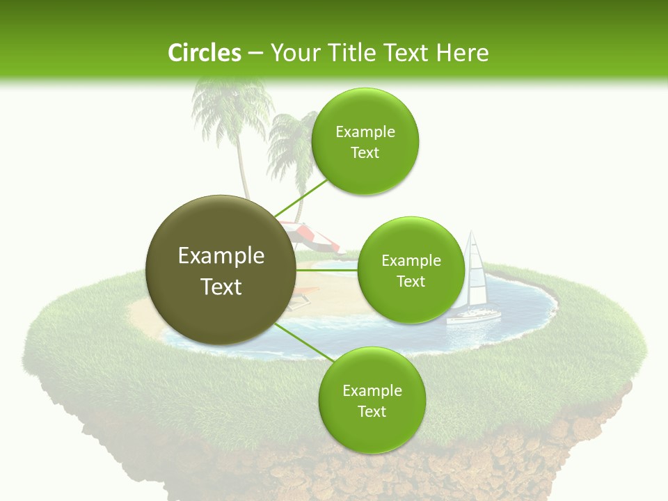 Detailed Summer Sun PowerPoint Template
