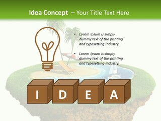 Detailed Summer Sun PowerPoint Template