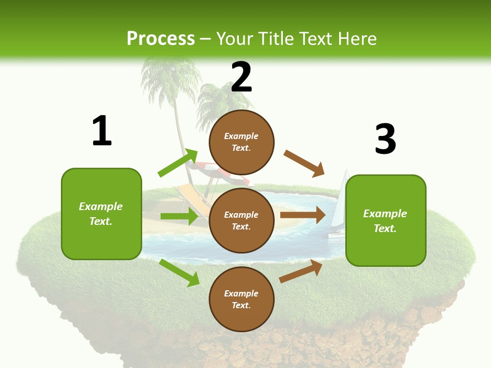 Detailed Summer Sun PowerPoint Template