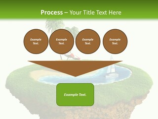 Detailed Summer Sun PowerPoint Template