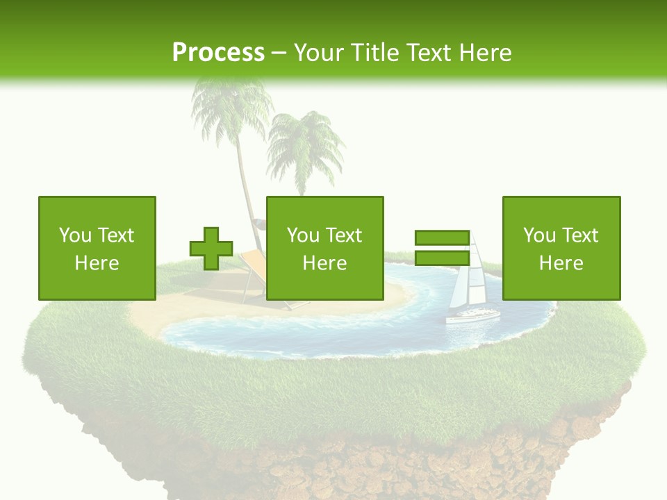 Detailed Summer Sun PowerPoint Template