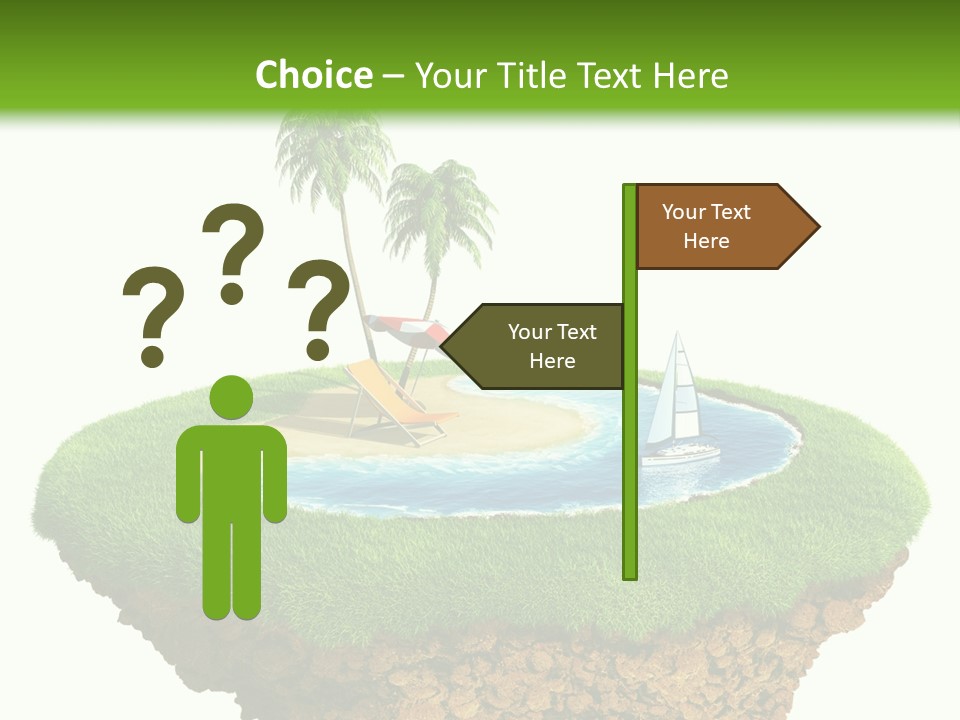 Detailed Summer Sun PowerPoint Template