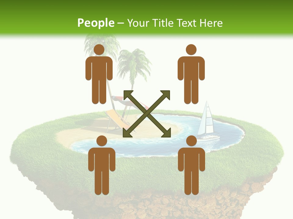 Detailed Summer Sun PowerPoint Template