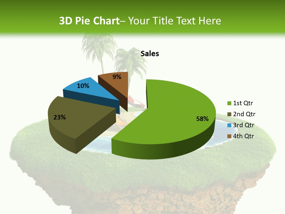 Detailed Summer Sun PowerPoint Template