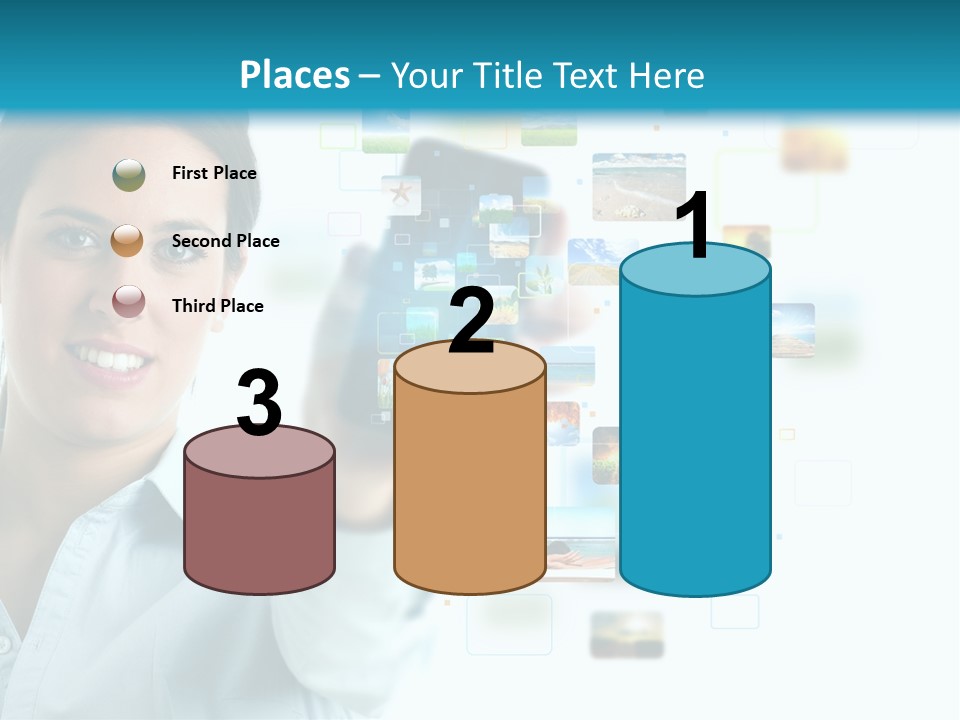 Information Transfer Banner PowerPoint Template