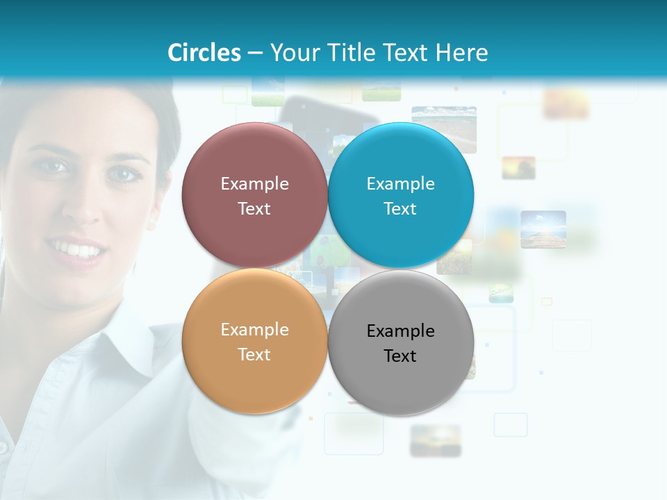 Information Transfer Banner PowerPoint Template