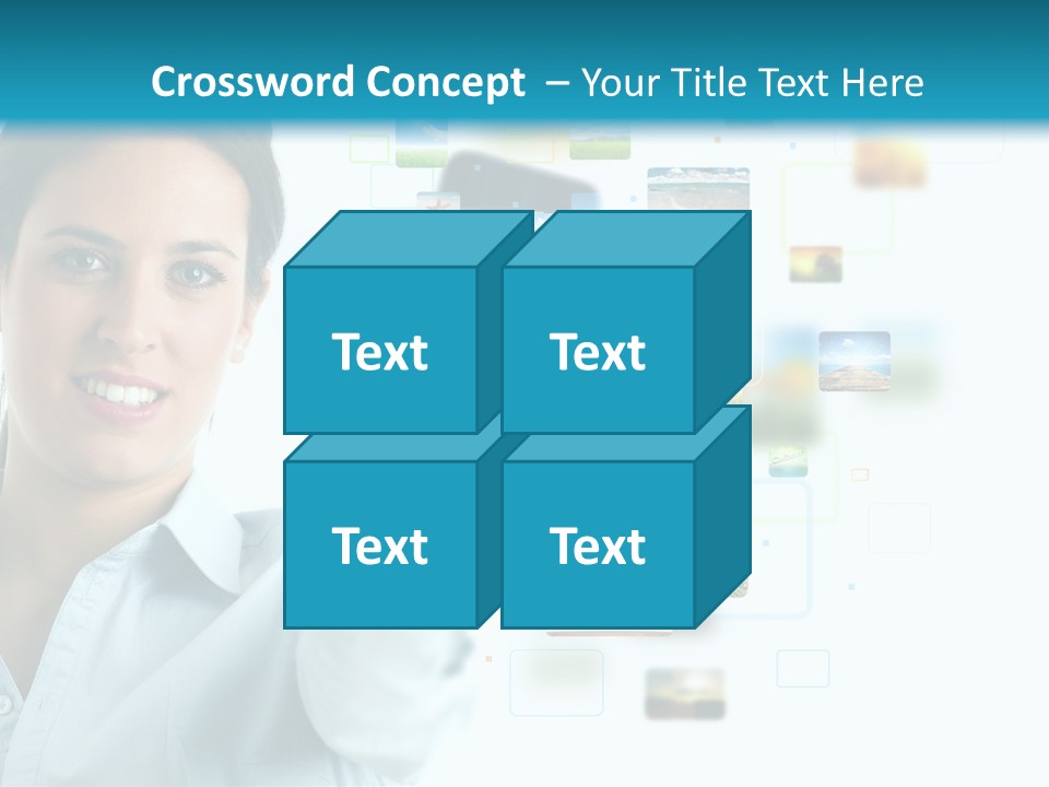 Information Transfer Banner PowerPoint Template