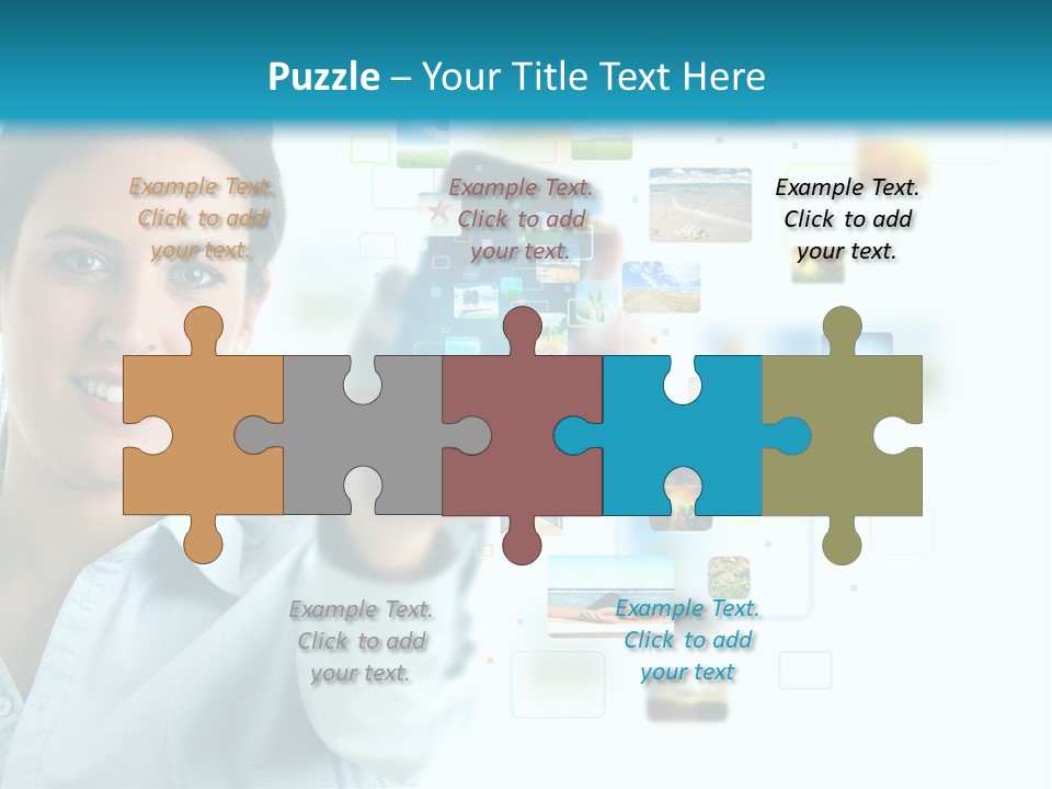 Information Transfer Banner PowerPoint Template