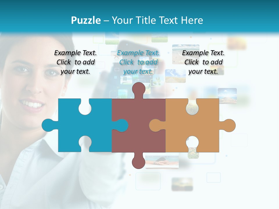 Information Transfer Banner PowerPoint Template