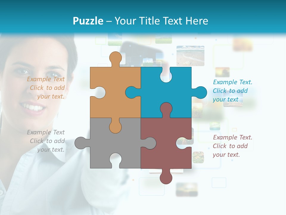 Information Transfer Banner PowerPoint Template