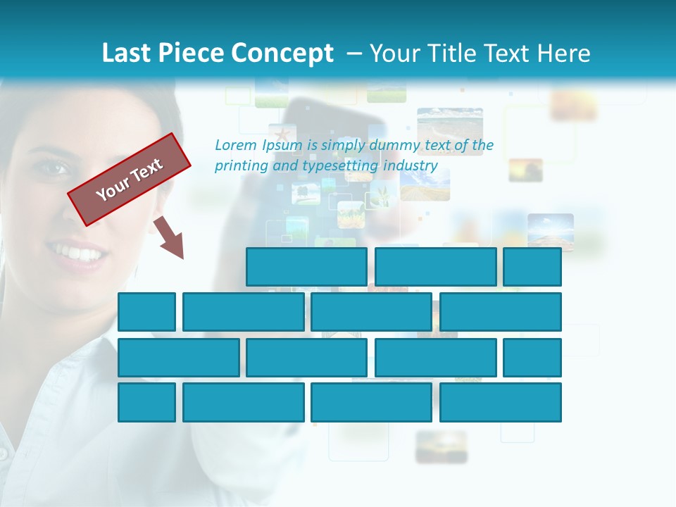 Information Transfer Banner PowerPoint Template