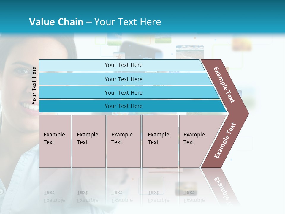 Information Transfer Banner PowerPoint Template