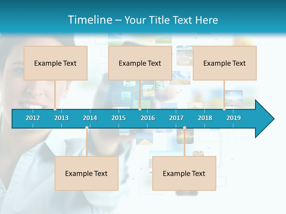 Information Transfer Banner PowerPoint Template