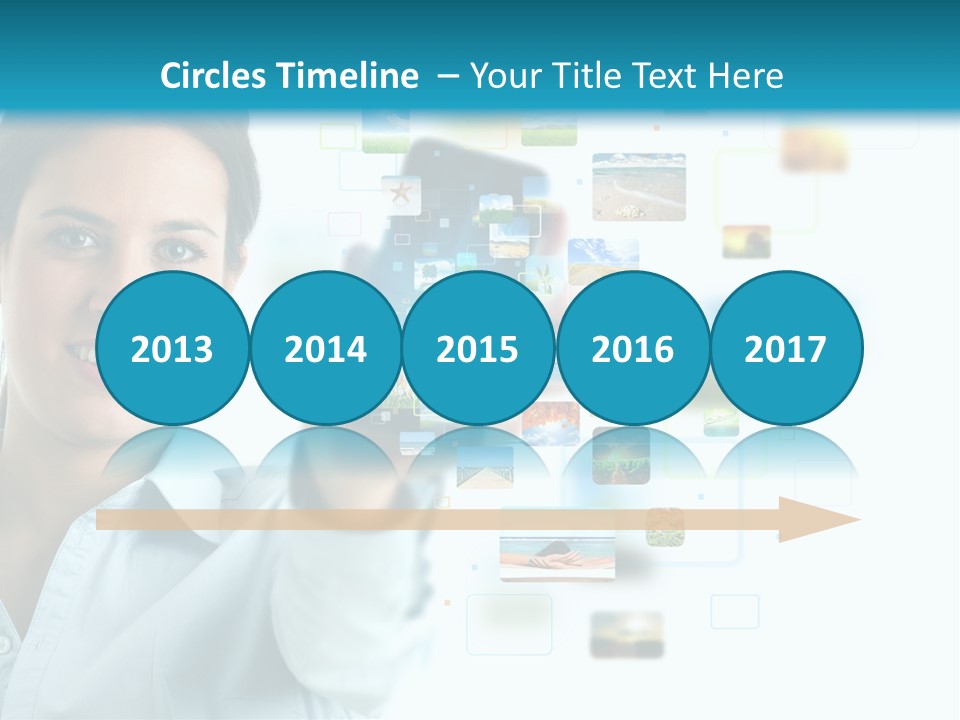 Information Transfer Banner PowerPoint Template