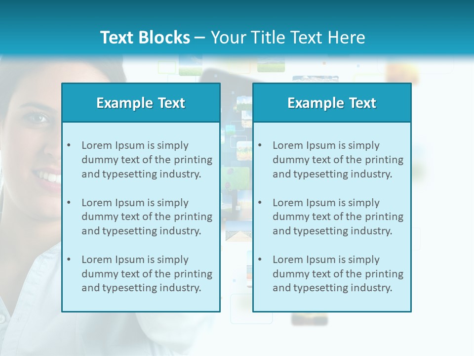 Information Transfer Banner PowerPoint Template