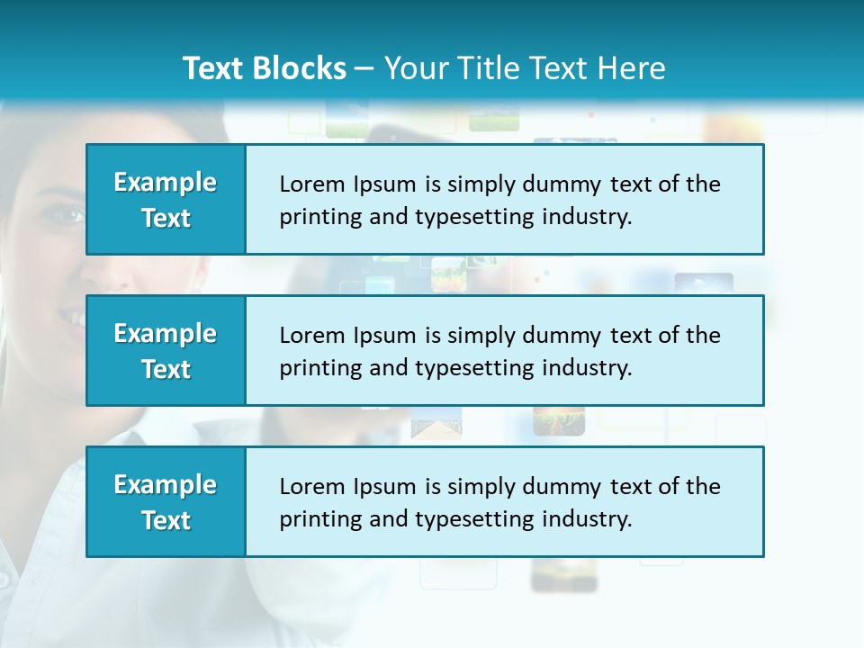 Information Transfer Banner PowerPoint Template