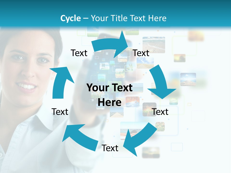 Information Transfer Banner PowerPoint Template