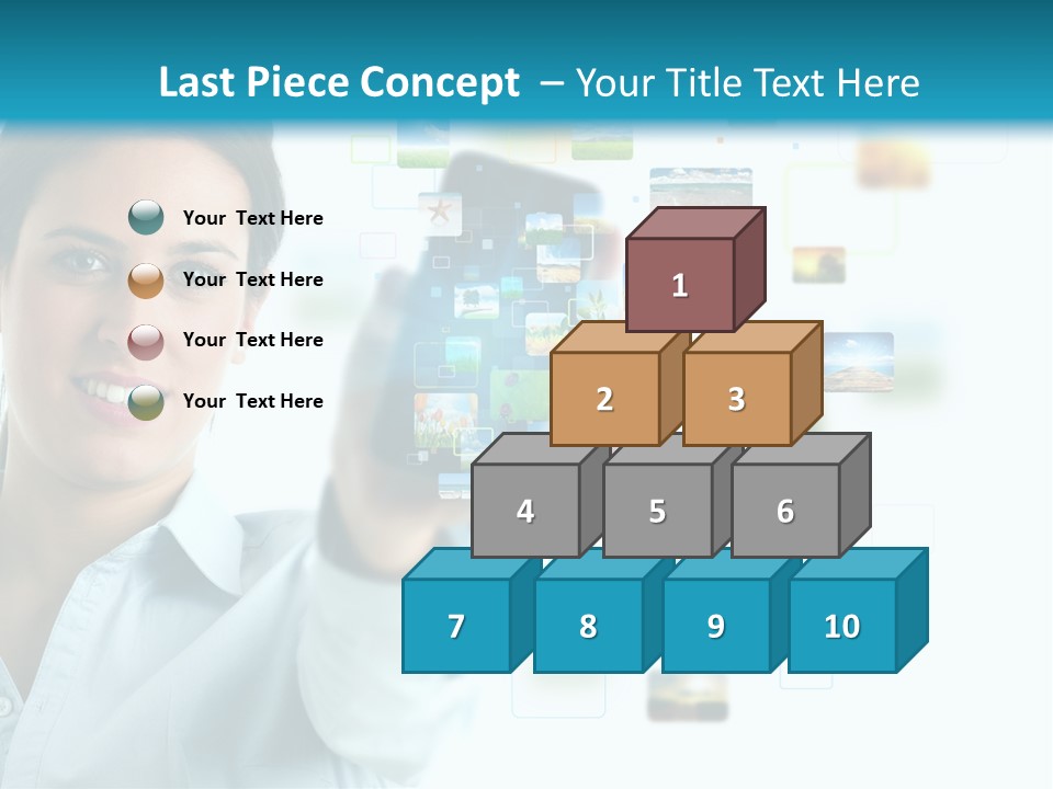 Information Transfer Banner PowerPoint Template