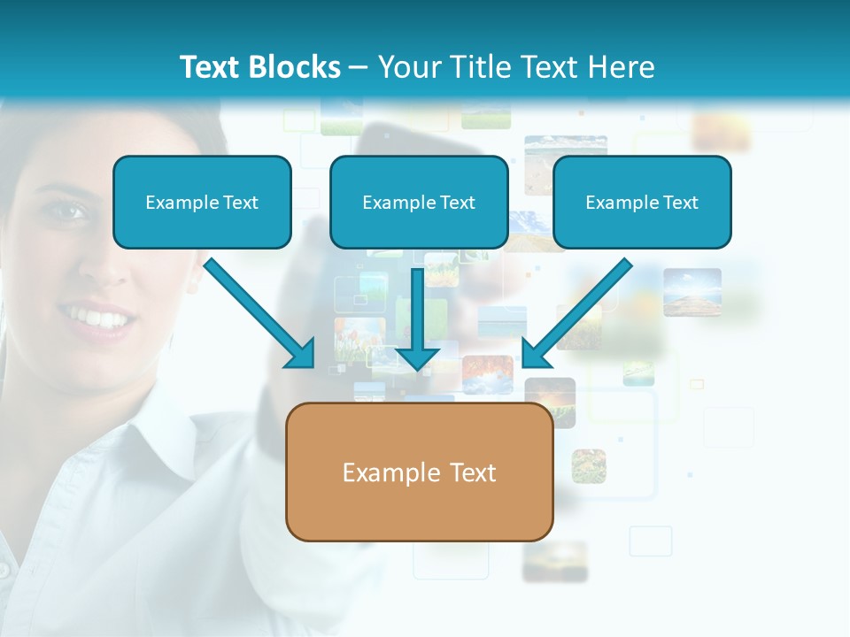 Information Transfer Banner PowerPoint Template