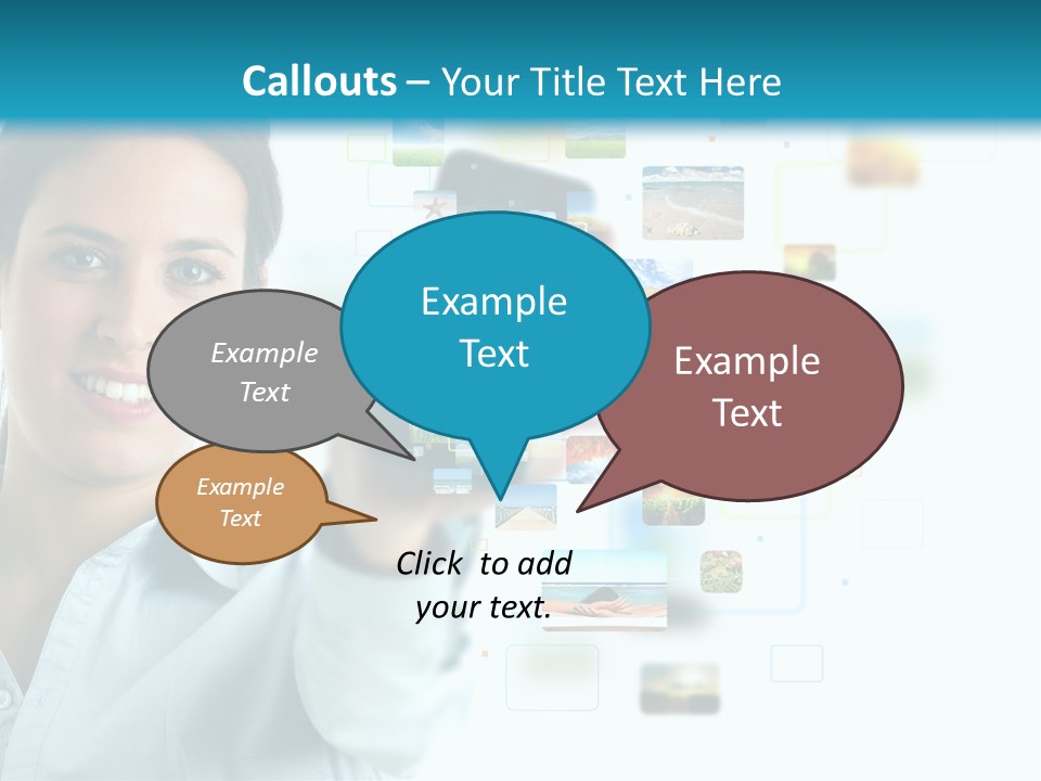Information Transfer Banner PowerPoint Template