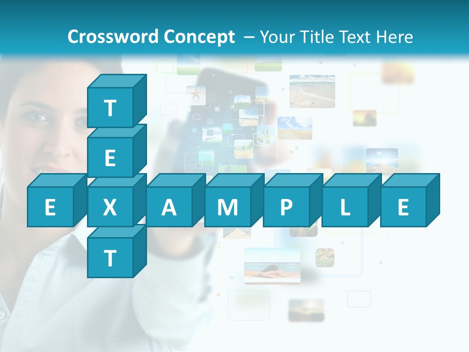 Information Transfer Banner PowerPoint Template