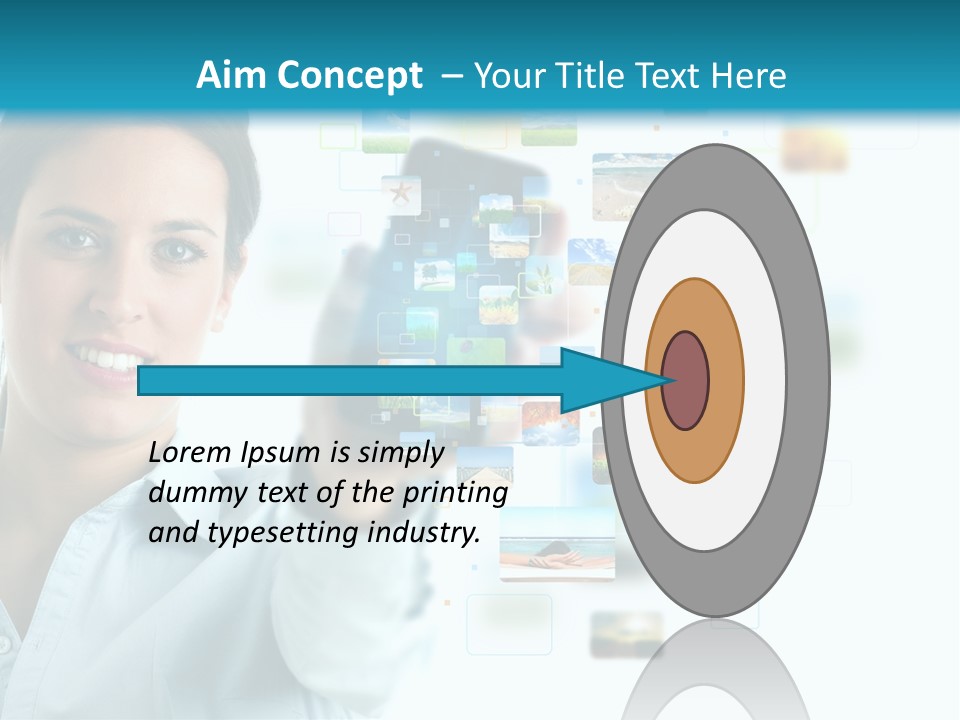 Information Transfer Banner PowerPoint Template