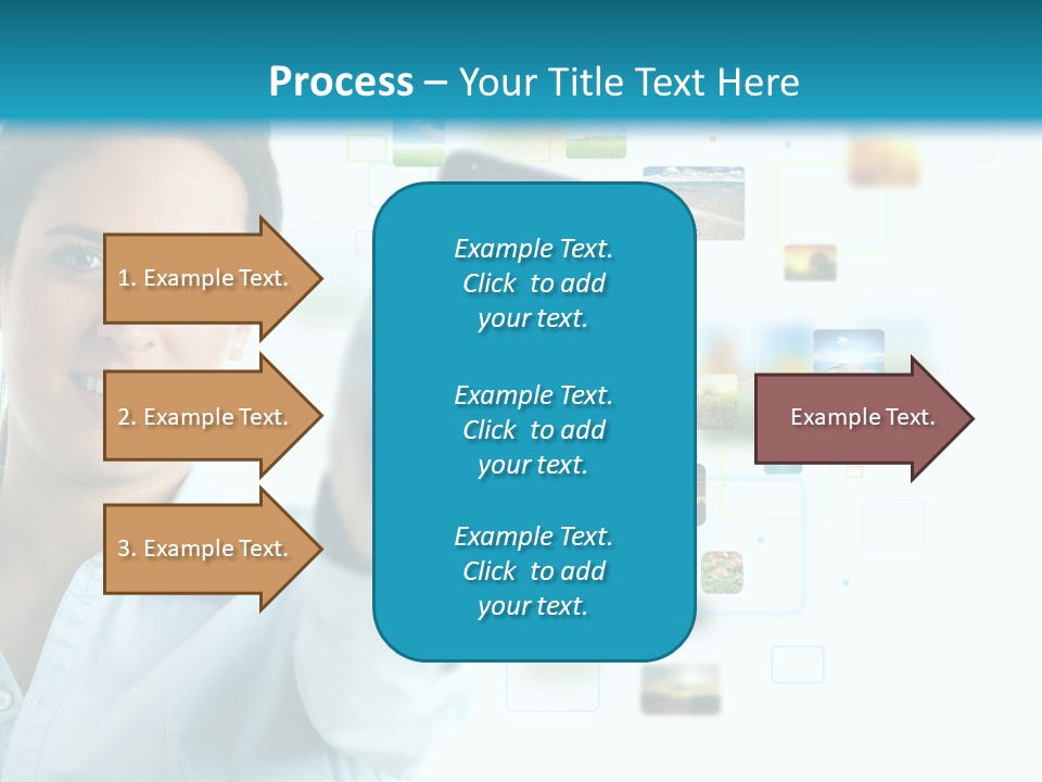 Information Transfer Banner PowerPoint Template