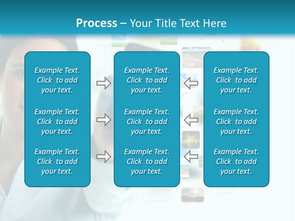 Information Transfer Banner PowerPoint Template