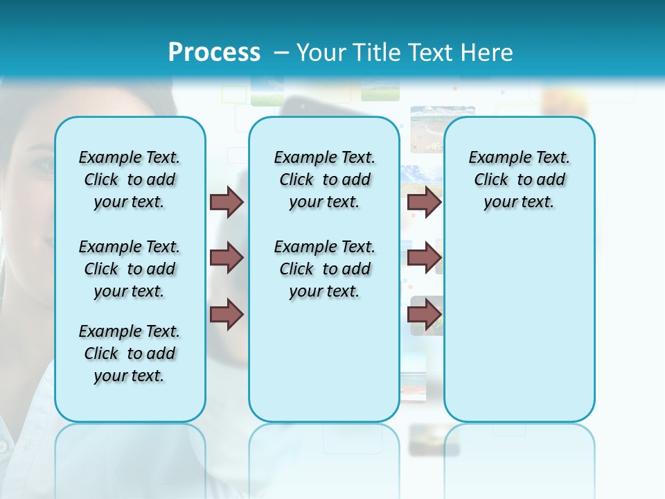 Information Transfer Banner PowerPoint Template