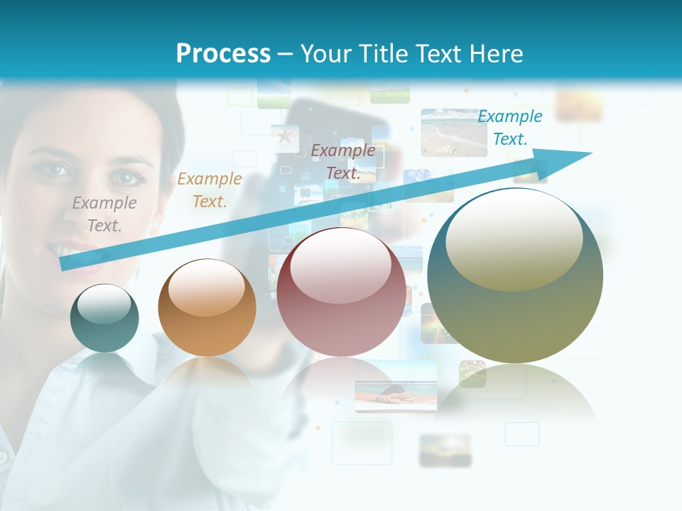 Information Transfer Banner PowerPoint Template