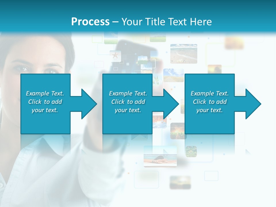 Information Transfer Banner PowerPoint Template