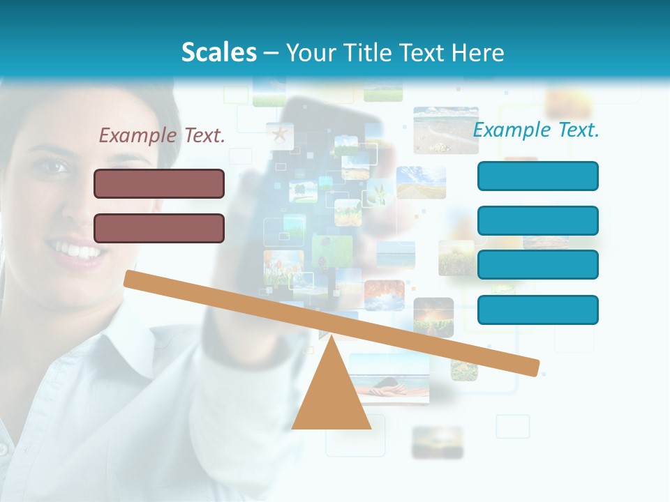 Information Transfer Banner PowerPoint Template
