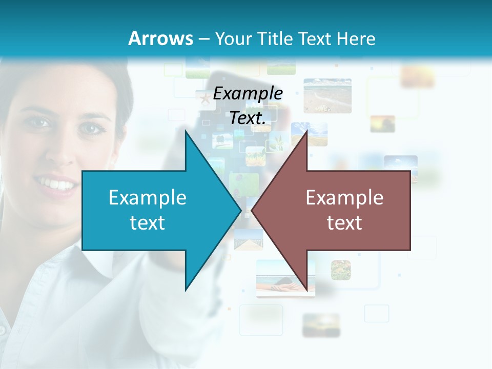 Information Transfer Banner PowerPoint Template