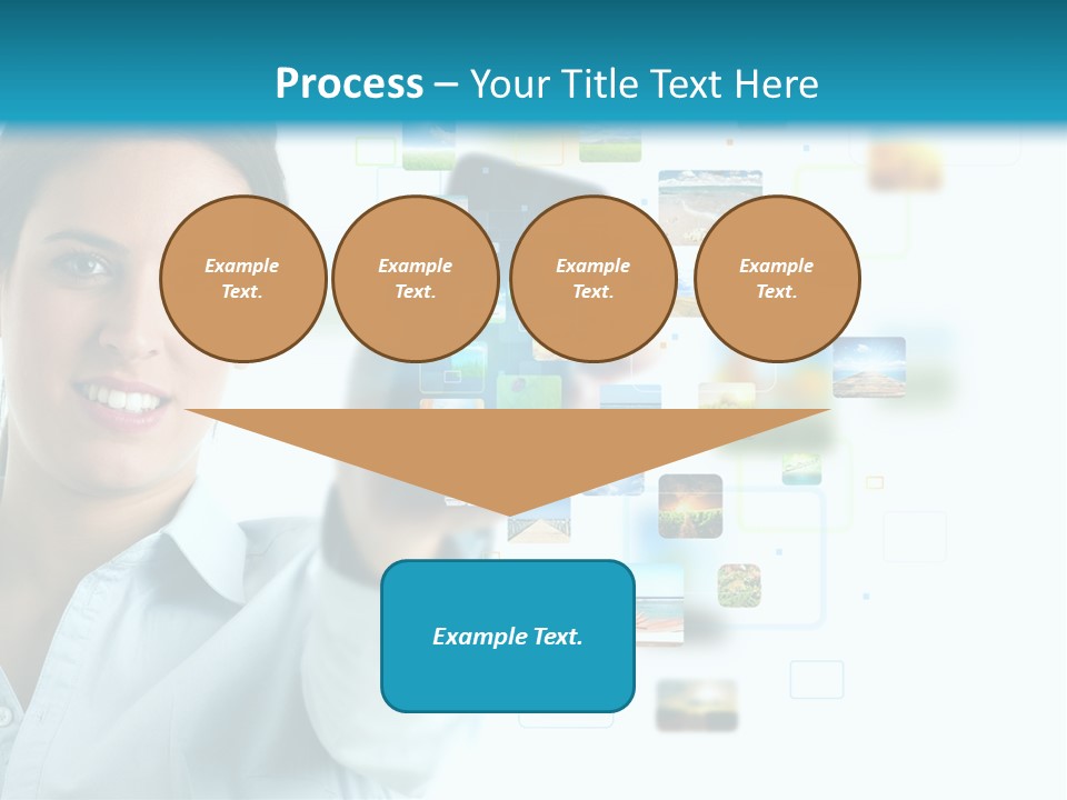 Information Transfer Banner PowerPoint Template