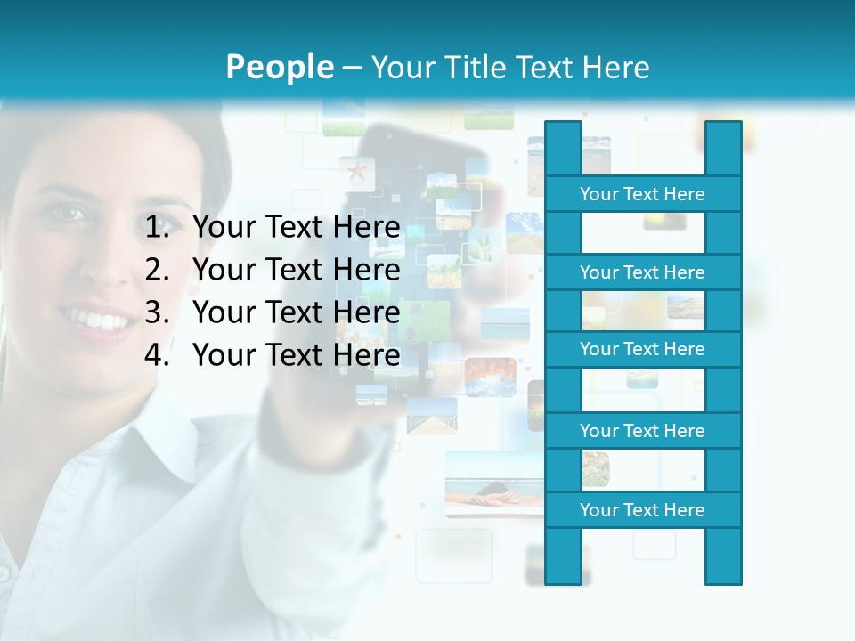 Information Transfer Banner PowerPoint Template