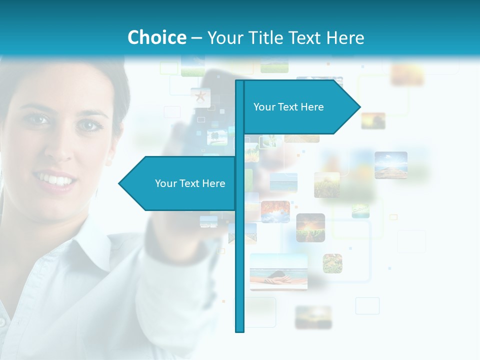 Information Transfer Banner PowerPoint Template