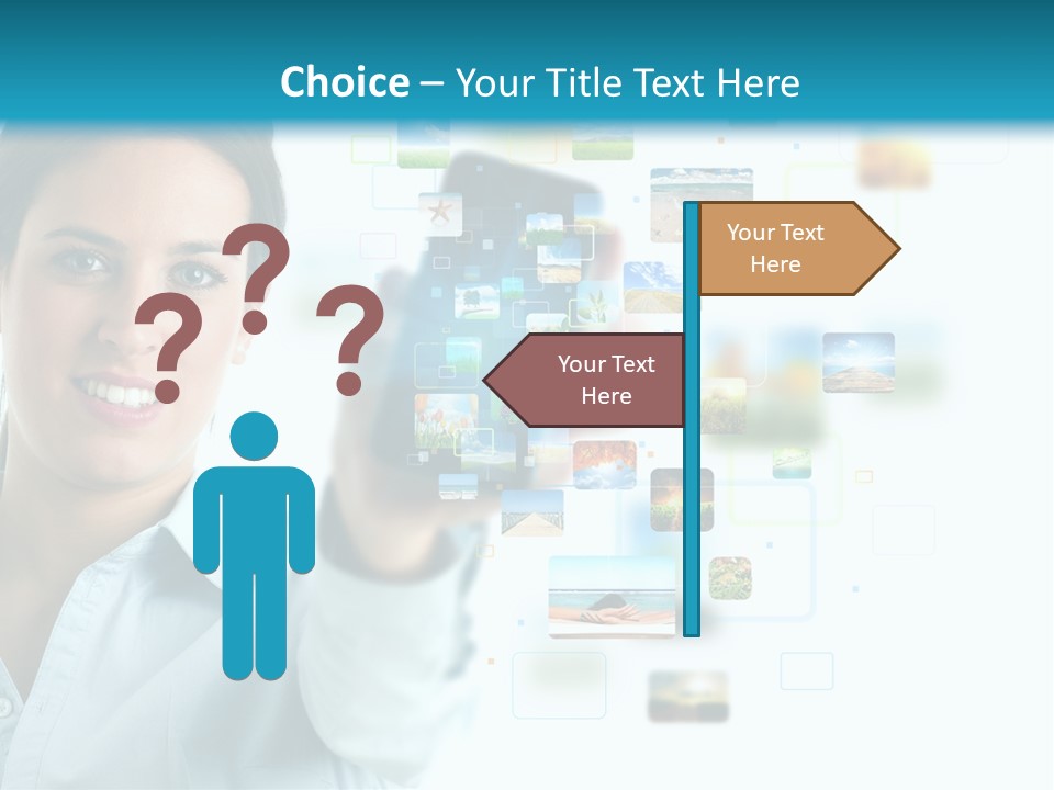 Information Transfer Banner PowerPoint Template