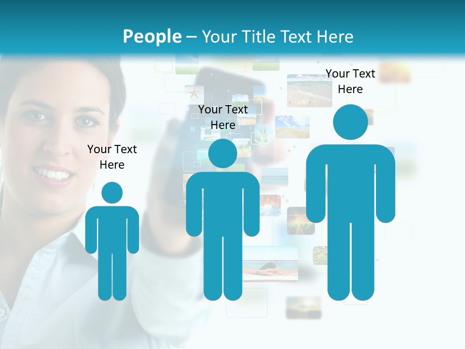 Information Transfer Banner PowerPoint Template