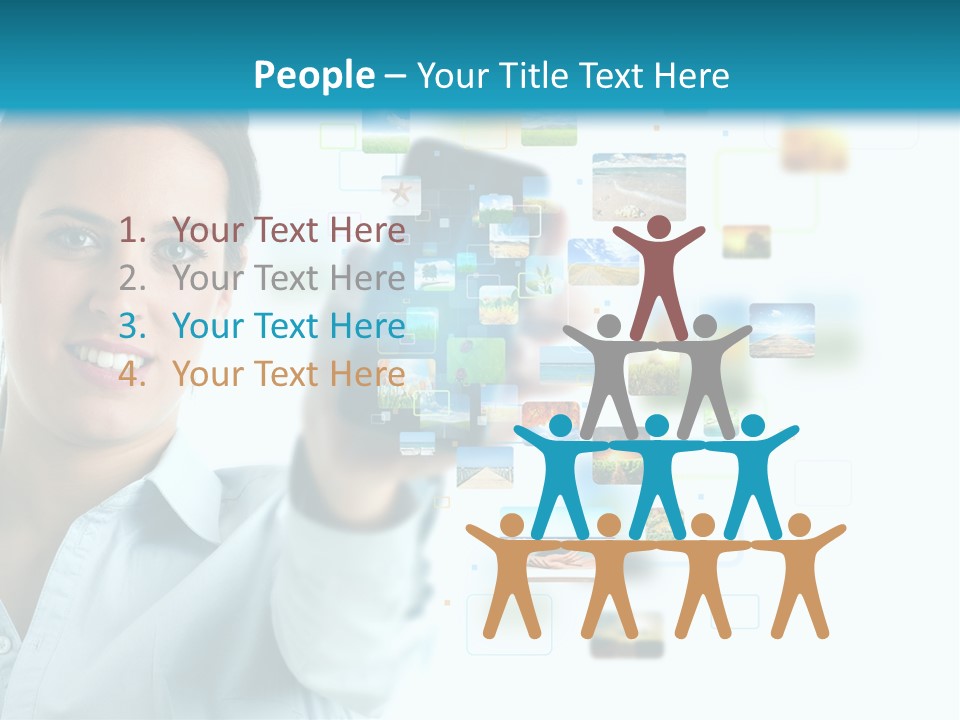 Information Transfer Banner PowerPoint Template