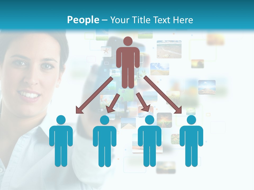 Information Transfer Banner PowerPoint Template